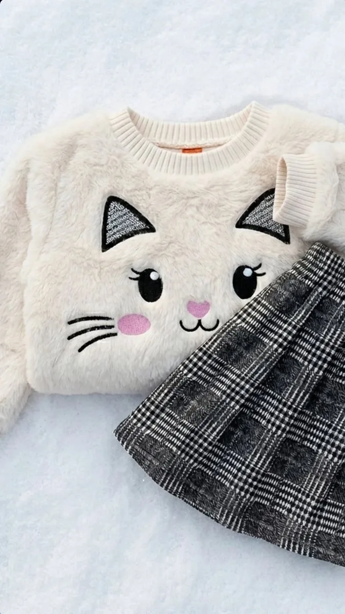 Conjunto Infantil Menina com Pelinhos Kyly - foto 3
