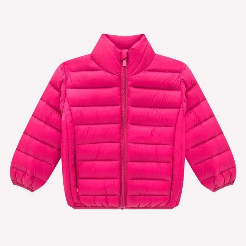 Jaqueta Infantil Unissex em Nylon Kyly - Pink - foto 1