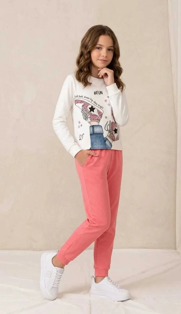 Conjunto Infantil Menina Estampa Kyly - foto 1