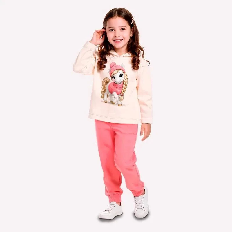Conjunto Infantil Menina Estampa Kyly - foto 1