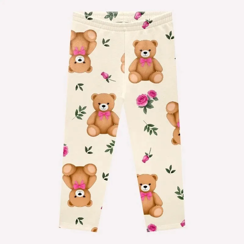 Conjunto Infantil Menina Princesa Ursa com Pelinhos Kyly - foto 4