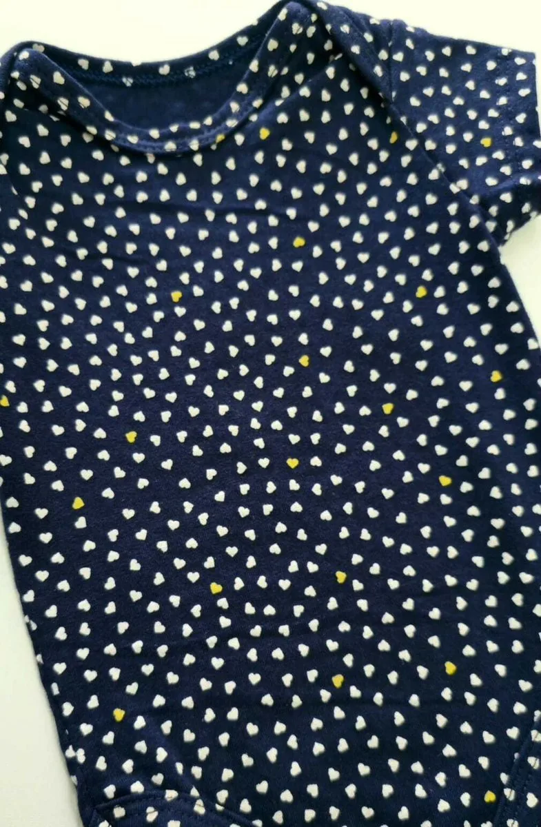 Body Brandili Estampado Menina - Azul Marinho - foto 3