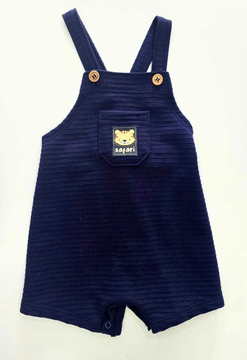 Conjunto Brandili Bebê Menino Camiseta e Macacão Curto Safari - foto 4