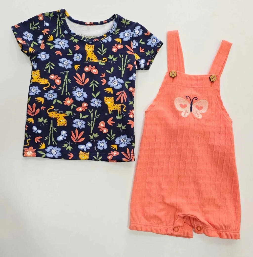 Conjunto Brandili Macacão Curto e Blusa Manga Curta - foto 3
