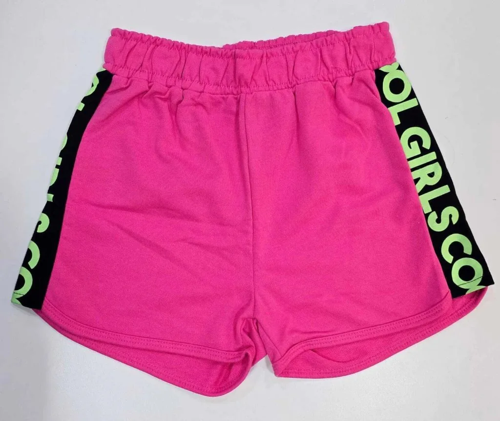 Conjunto Pami com Cropped Manga Princesa e Shorts - Rosa - foto 4