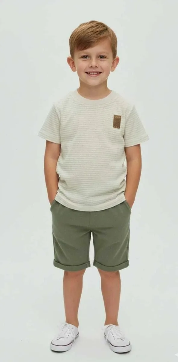 Conjunto Mundi Masculino Safari - Bege - foto 1