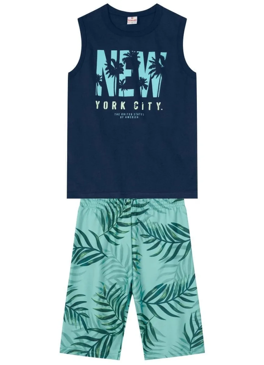 Conjunto Brandili Menino Regata e Bermuda - foto 2
