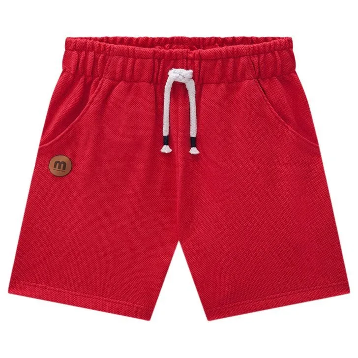 Bermuda Masculina Vermelha Milon - foto 2