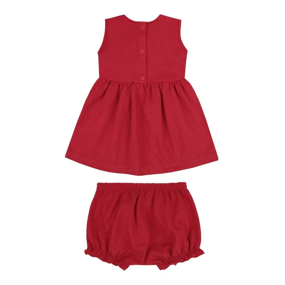Vestido Letut Vermelho Laço - foto 3