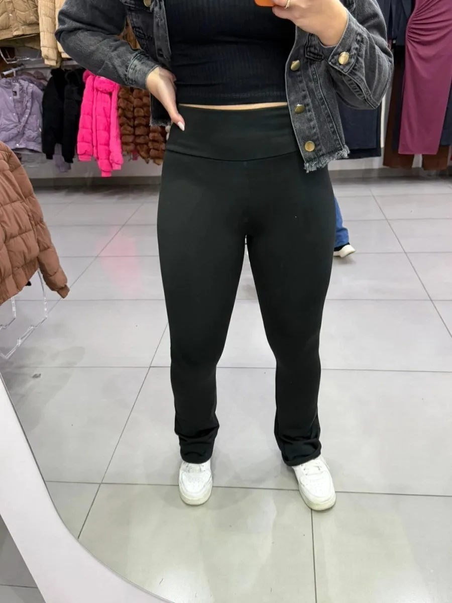 Legging Flare Térmica Preto - foto 1
