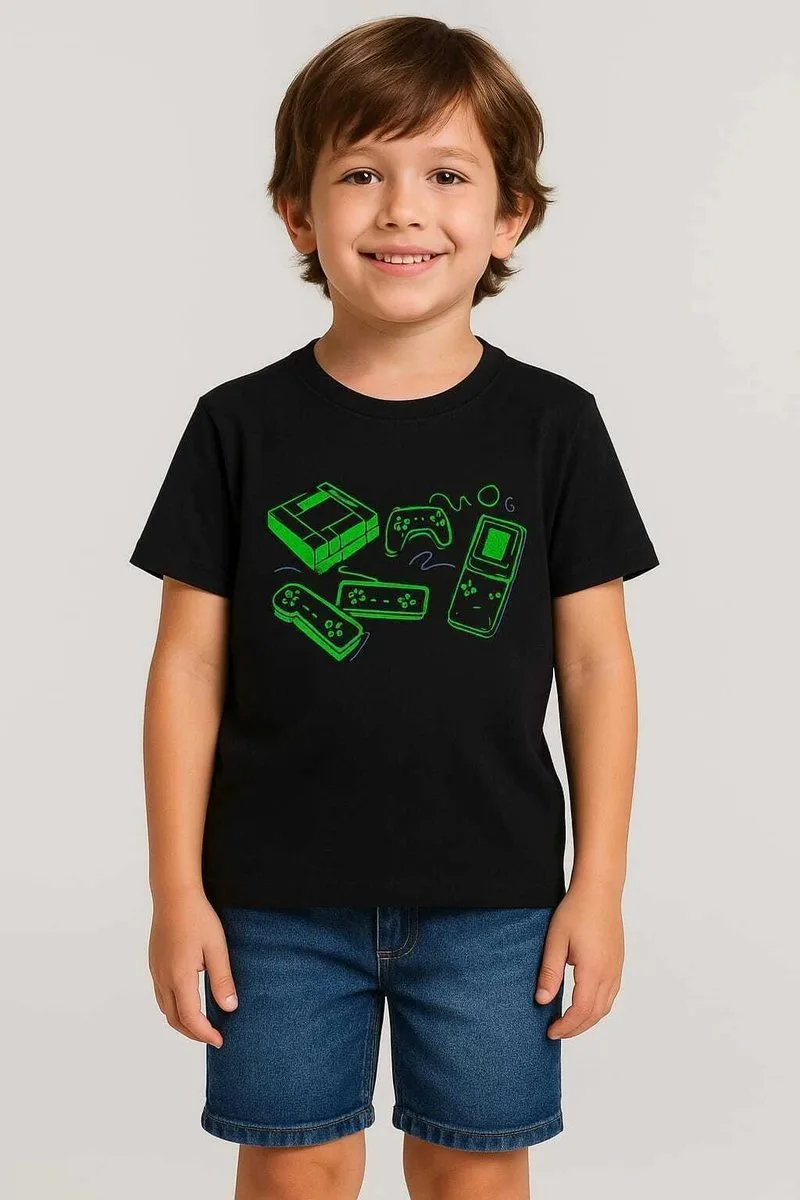 Camiseta Ogochi Infantil Manga Curta Concept - foto 1