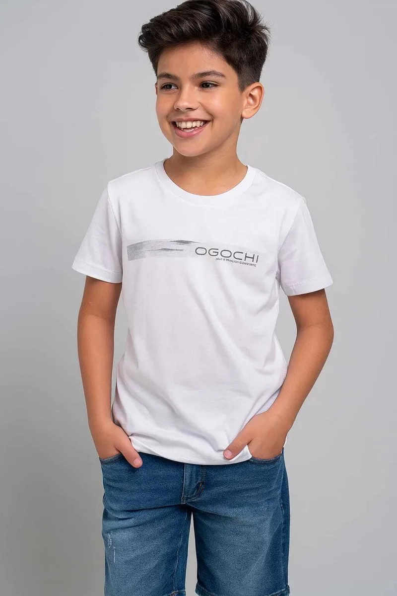 Camiseta Ogochi Infantil Manga Curta Concept - foto 1