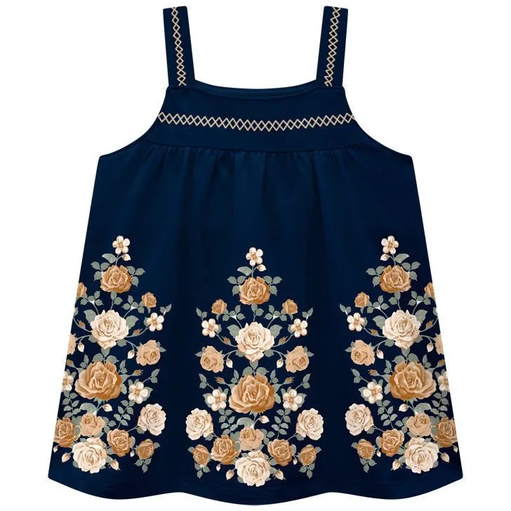 Conjunto Infantil Menina Flores Milon - foto 2
