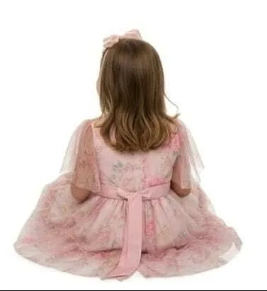 ✨ Vestido de Festa Rosa Floral Málagah - foto 5