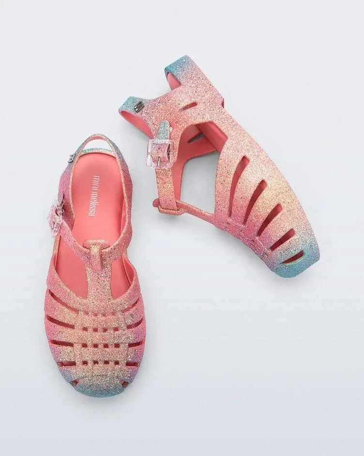 Mini Melissa Possession Glitter Infantil - Laranja - foto 1